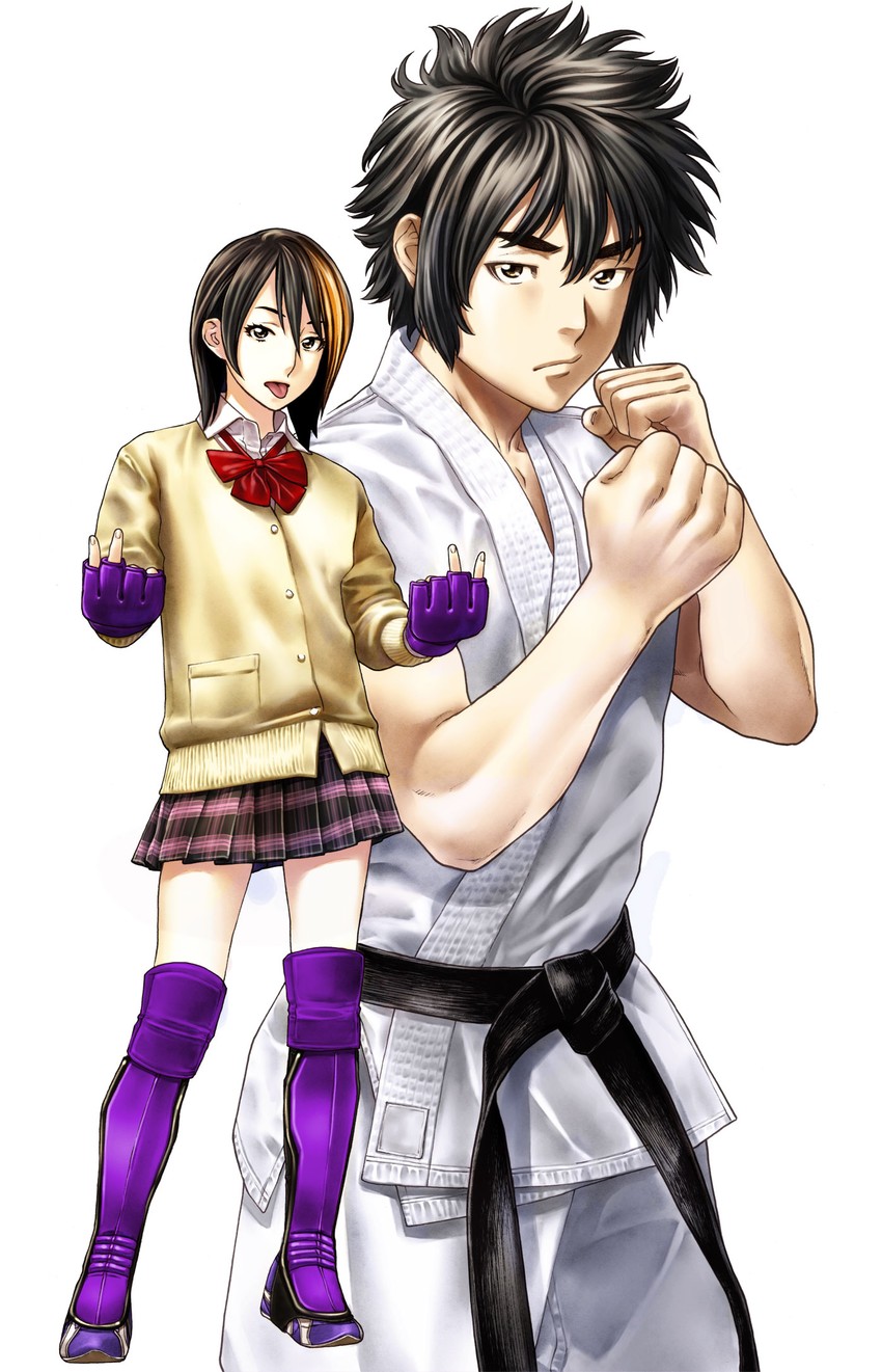 ootsuki takeru (karate shoukoushi kohinata minoru) drawn by baba_yasushi