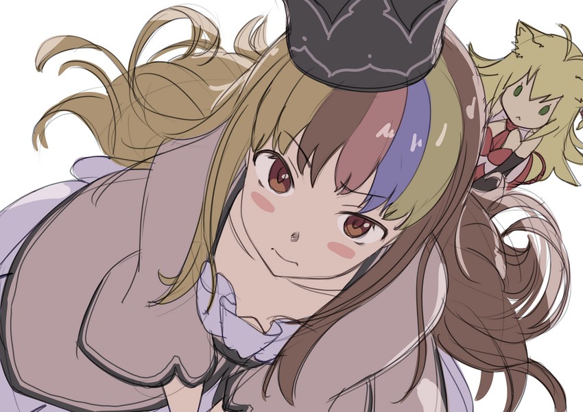 tsurumaki maki and galaco (vocaloid and 1 more) drawn by tarokazu