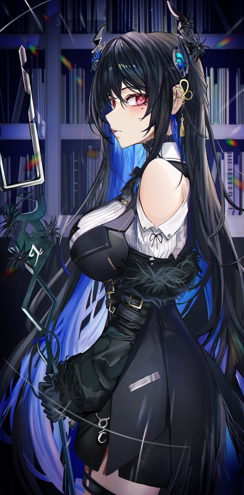 nerissa ravencroft (hololive and 1 more) drawn by gurei_(streaper42846)
