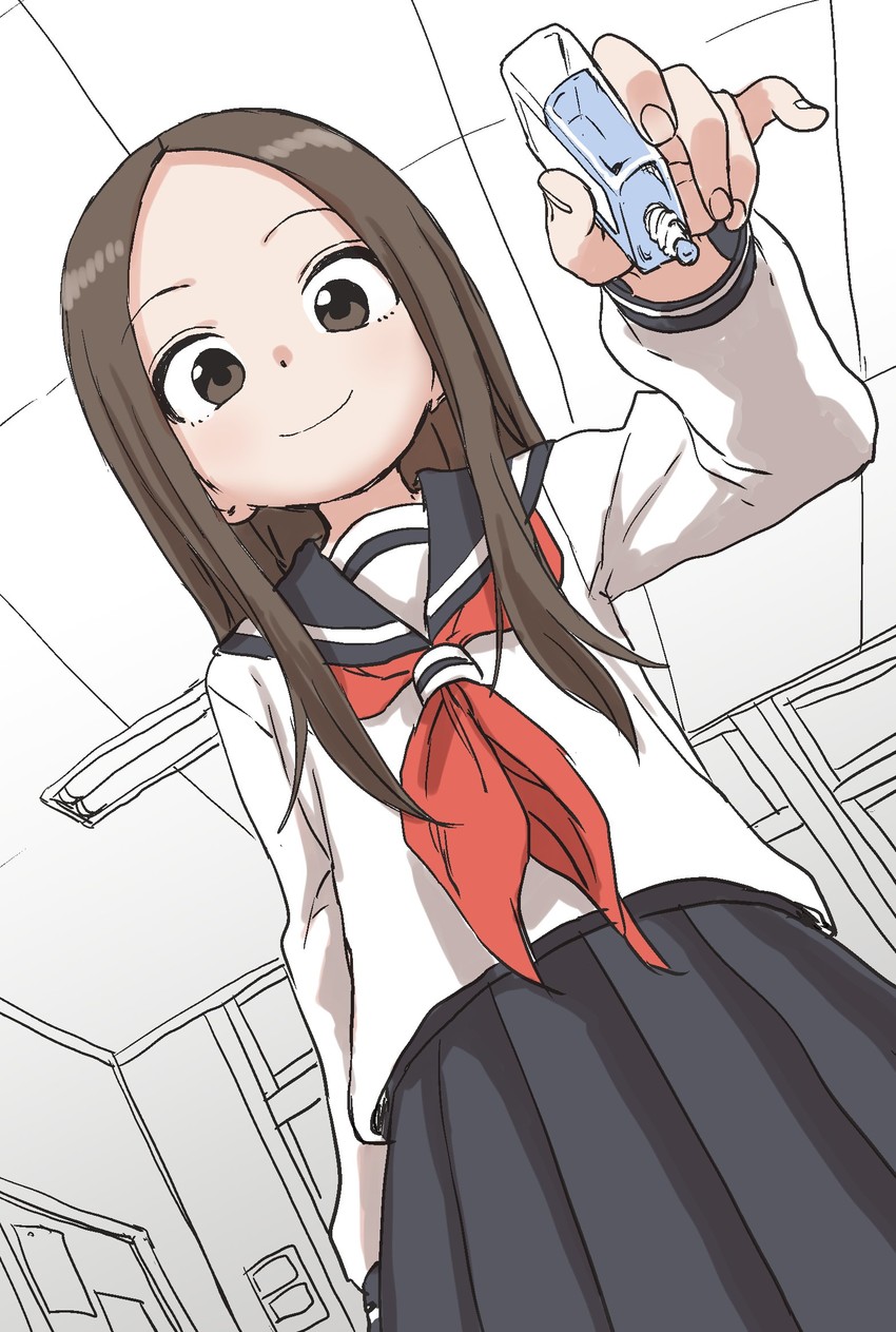 takagi-san (karakai jouzu no takagi-san) drawn by yamamoto_souichirou