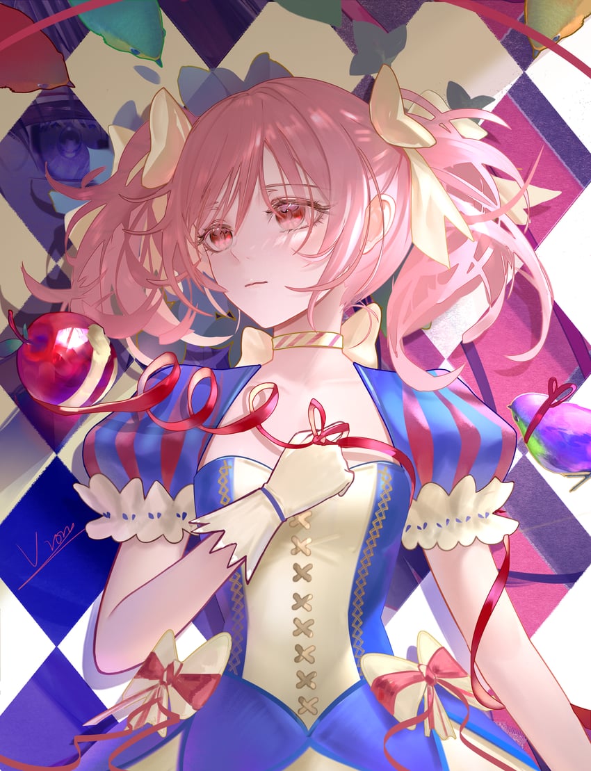 kaname madoka (mahou shoujo madoka magica) drawn by v-von