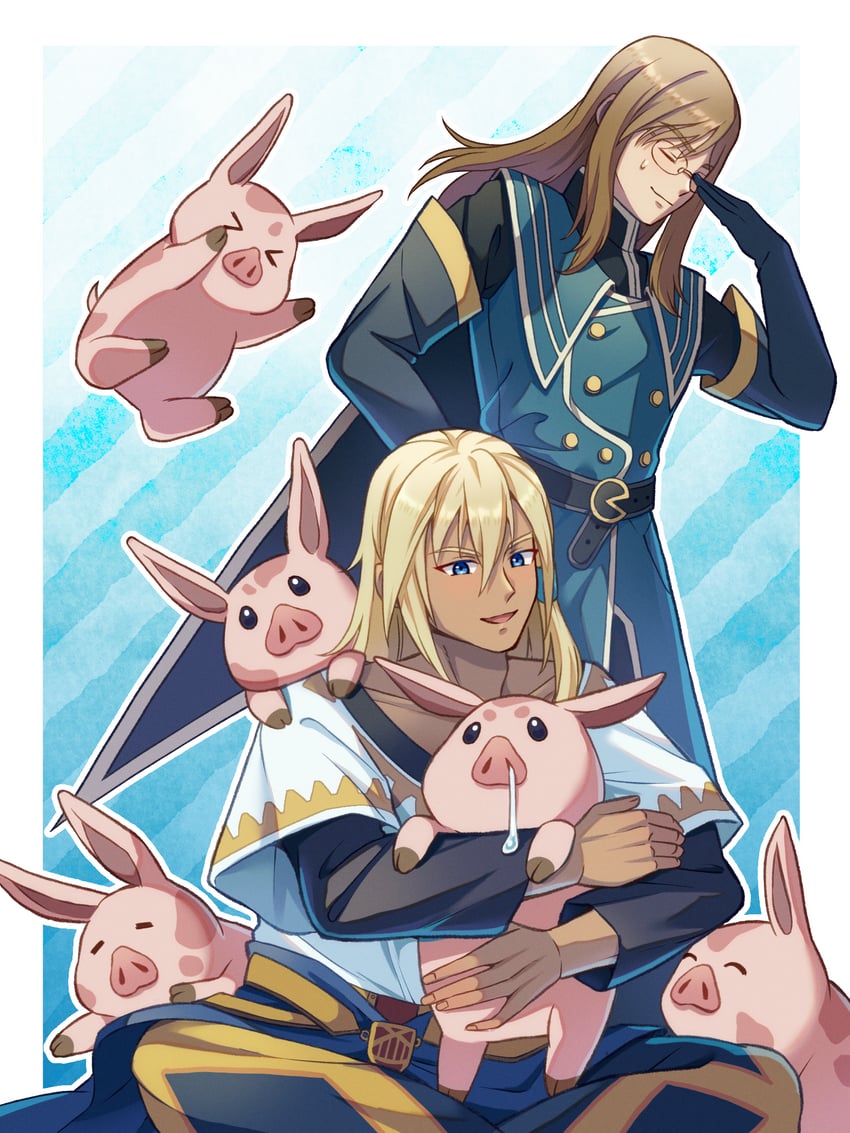 jade curtiss and peony ix (tales of and 1 more) drawn by ch1emon_i