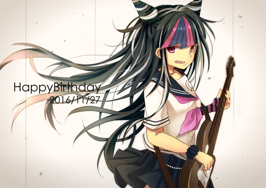 mioda ibuki (danganronpa and 1 more) drawn by kuro_n314