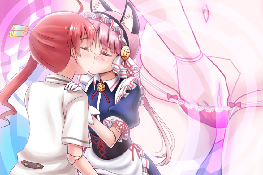 clarion and nanakorobi nene (koukaku no pandora) drawn by copo_(copo_deluxe)