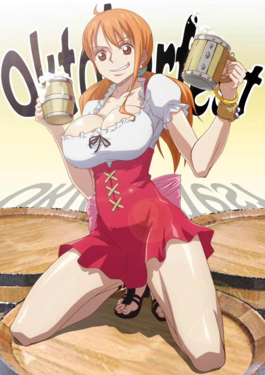 nami (one piece) drawn by kyabakurabakufu