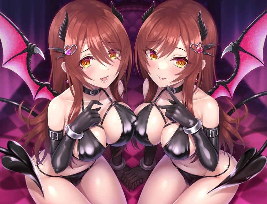 osaki amana and osaki tenka (idolmaster and 1 more) drawn by urabi_(tomatohouse)
