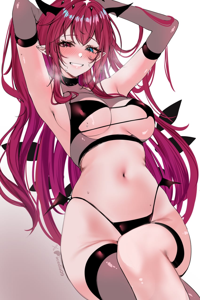 irys (hololive and 1 more) drawn by acedia