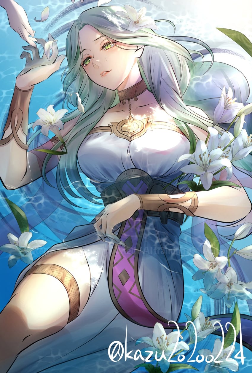 rhea (fire emblem and 2 more) drawn by kazu20200224