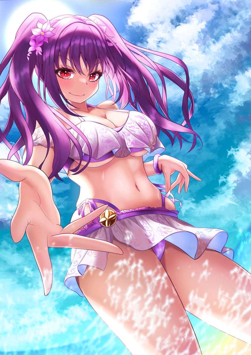 scathach and scathach skadi (fate and 1 more) drawn by pennosuke