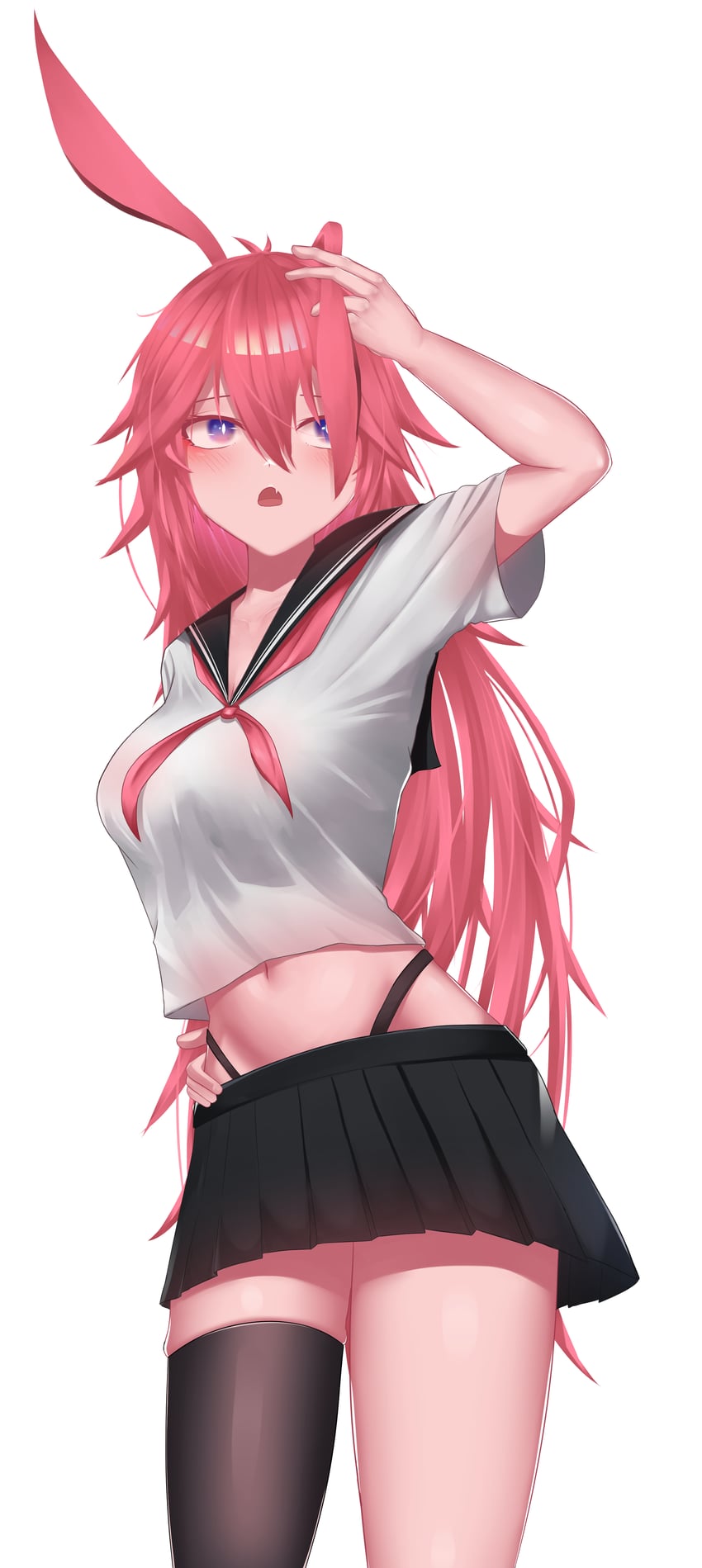 yae sakura (honkai and 1 more) drawn by kafu_(kafu6416)