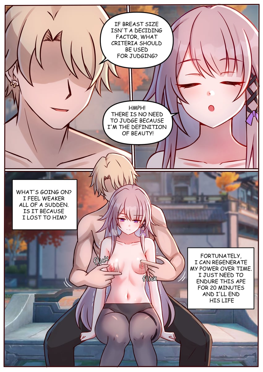 herta, the herta, and skott (honkai and 1 more) drawn by jimpu6