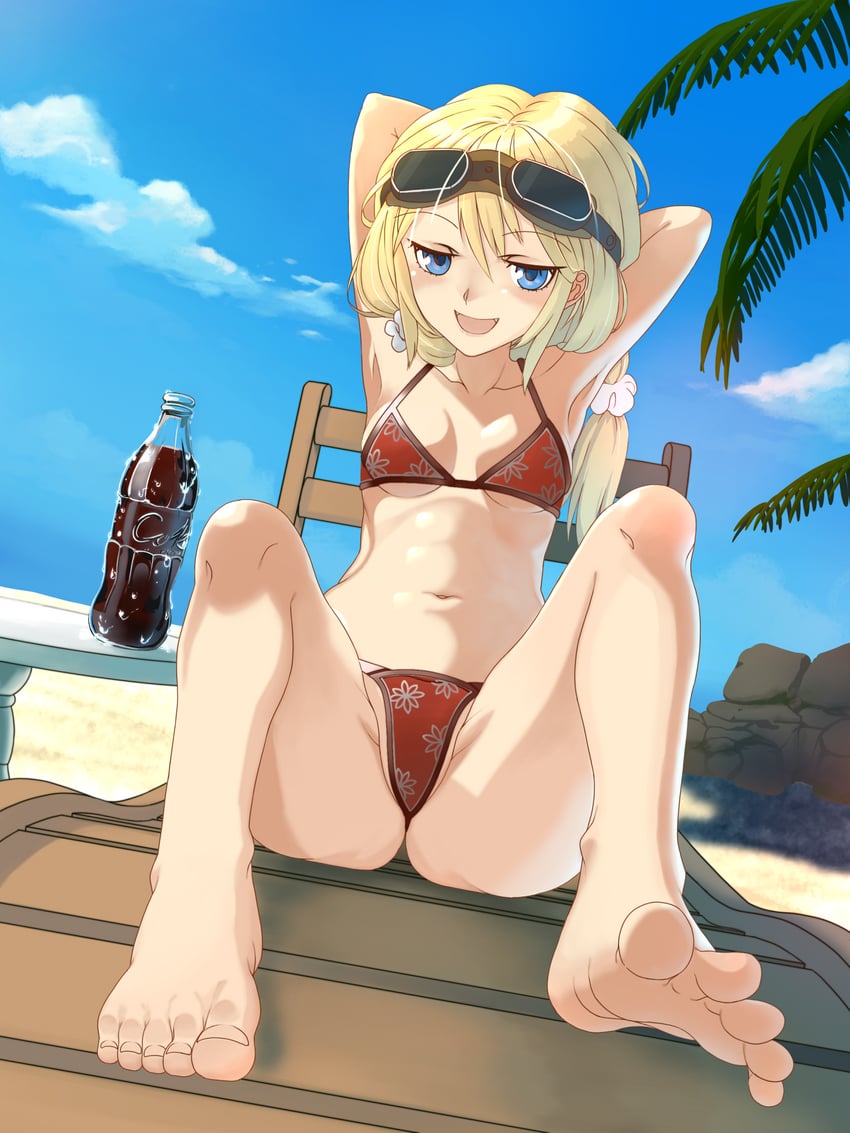 carla j. luksic (world witches series and 1 more) drawn by pen_tsutsuki