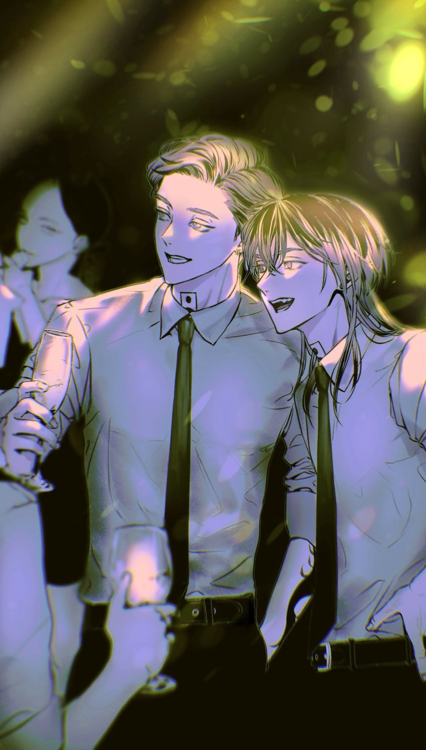 haitani rindou and haitani ran (tokyo revengers) drawn by nanxran