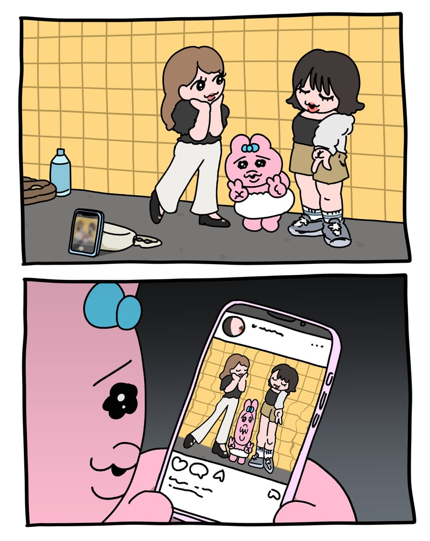 opanchu usagi (original and 1 more) drawn by kawaisouni!_(onkun_suko)