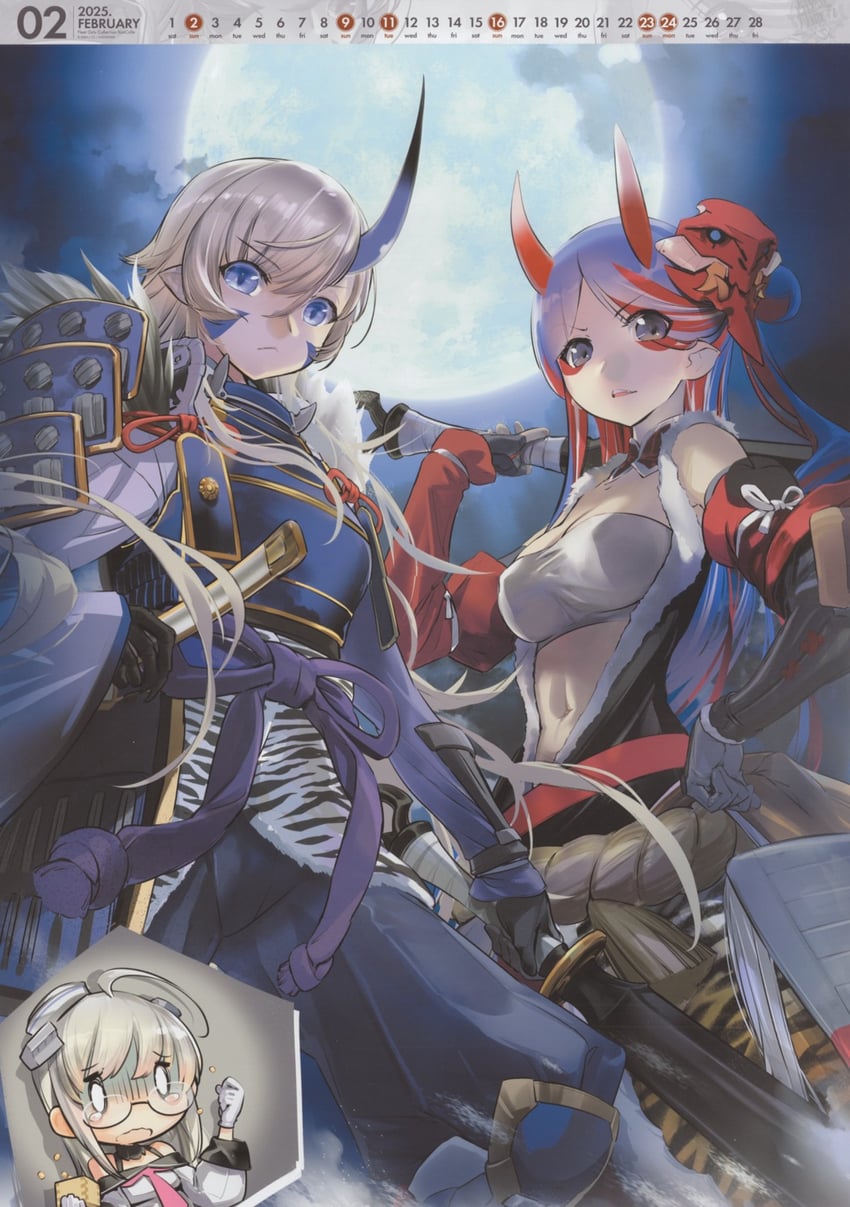 south dakota, washington, and heywood l. edwards (kantai collection) drawn by zeco