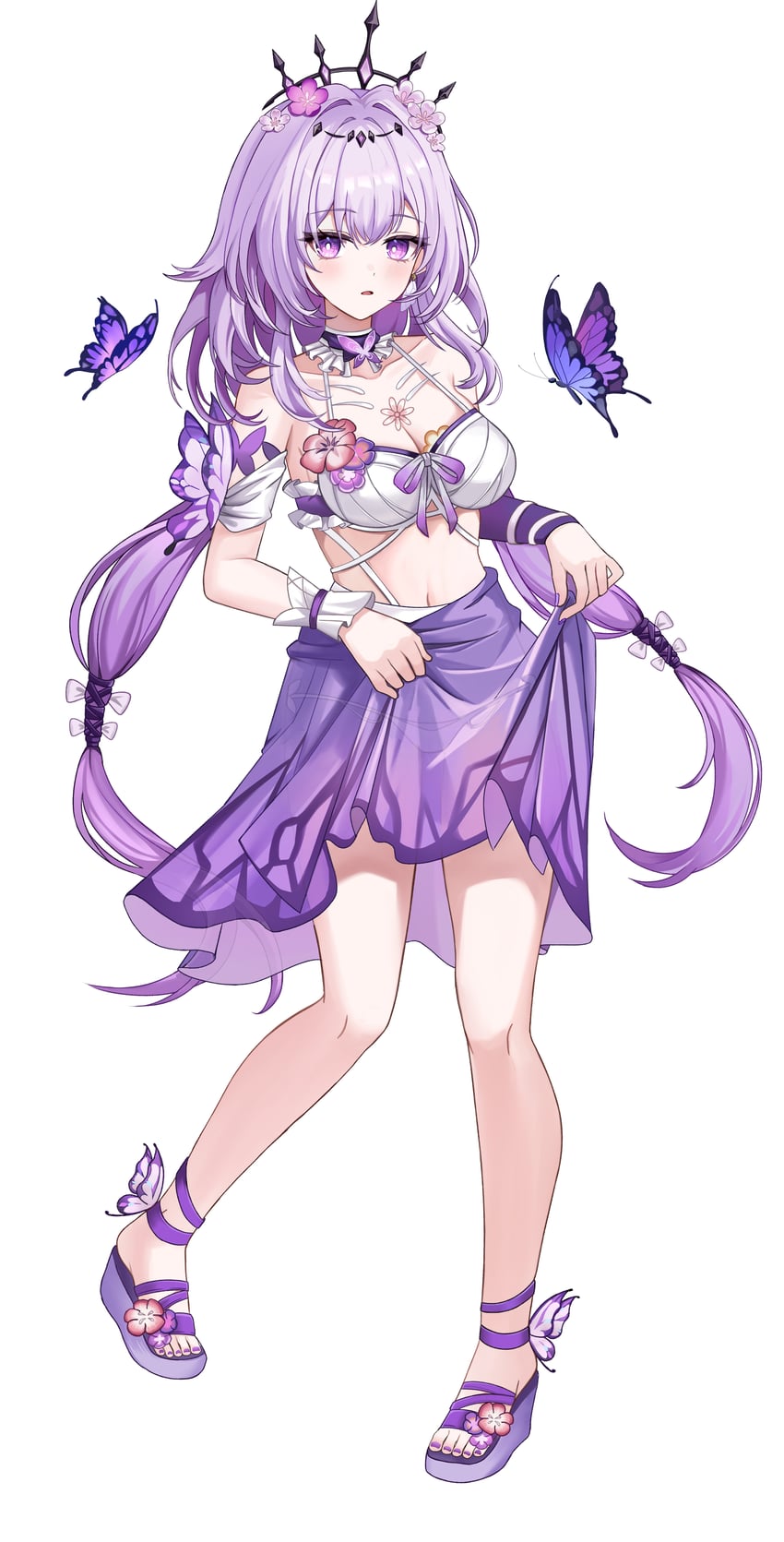 castorice (honkai and 1 more) drawn by borii