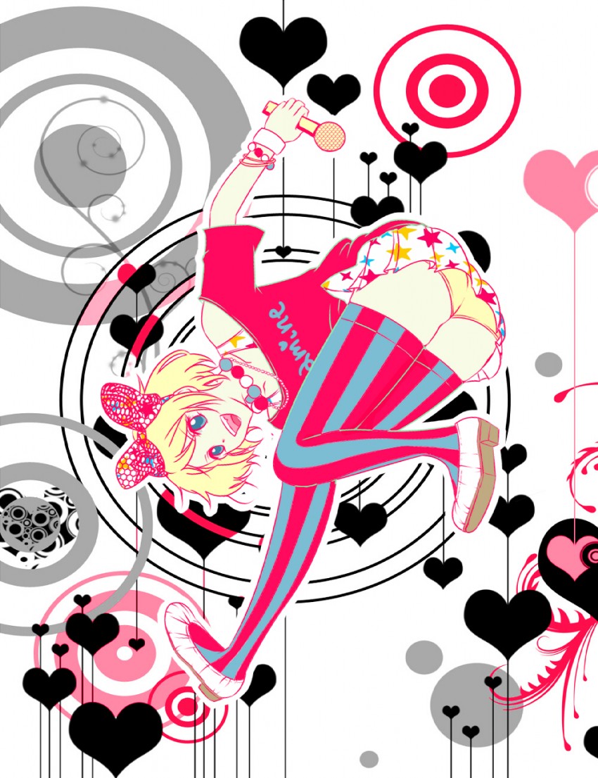 kagamine rin (vocaloid) drawn by koroni_(necolony)