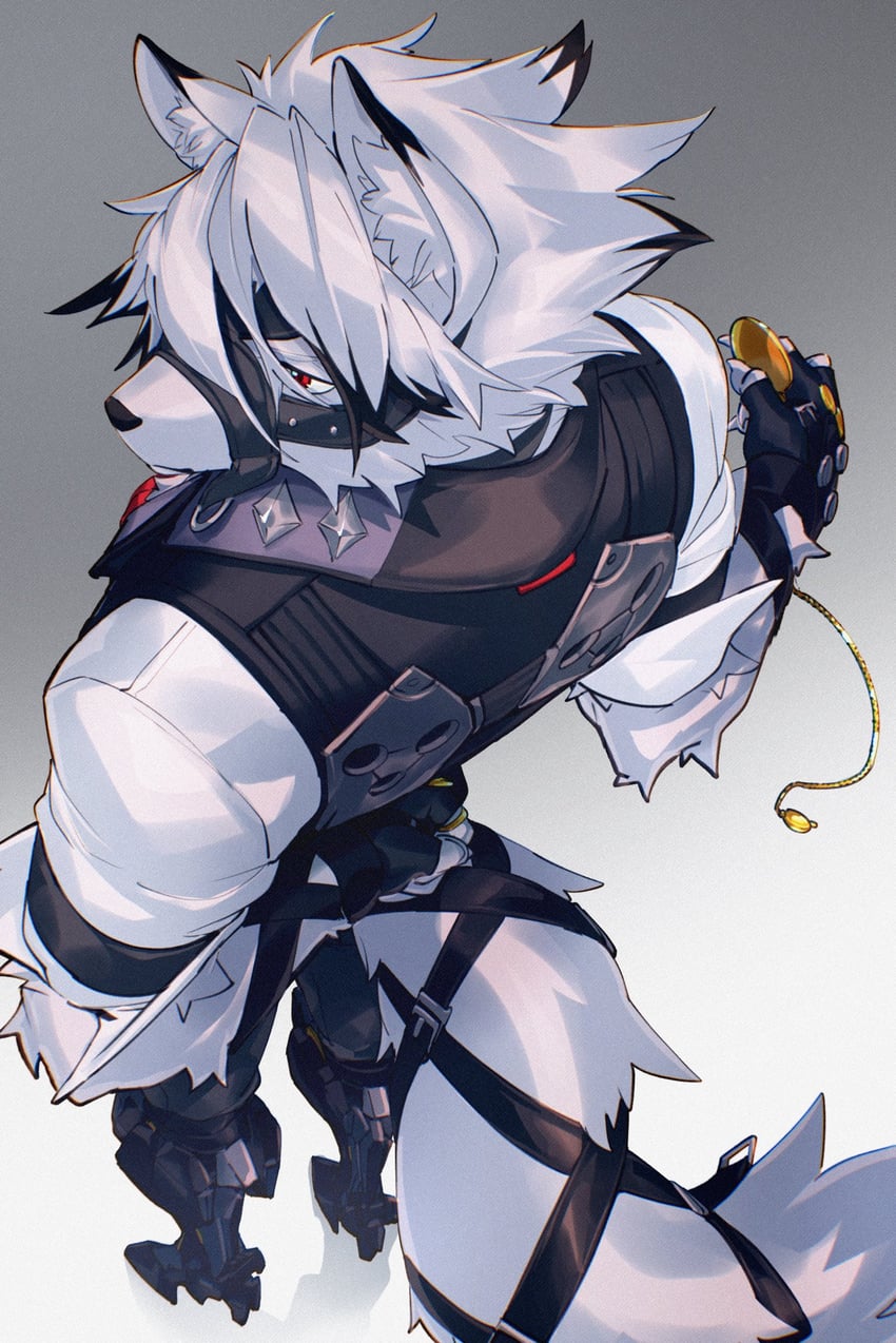 von lycaon (zenless zone zero) drawn by sonomi_katsu_(misodonnburi201)