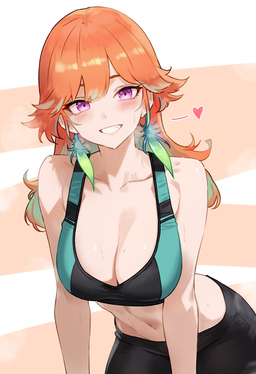takanashi kiara (hololive and 1 more) drawn by bluefield