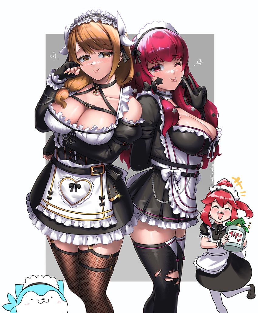 yunaka, anna, sommie, and goldmary (fire emblem and 1 more) drawn by burnt_green_tea