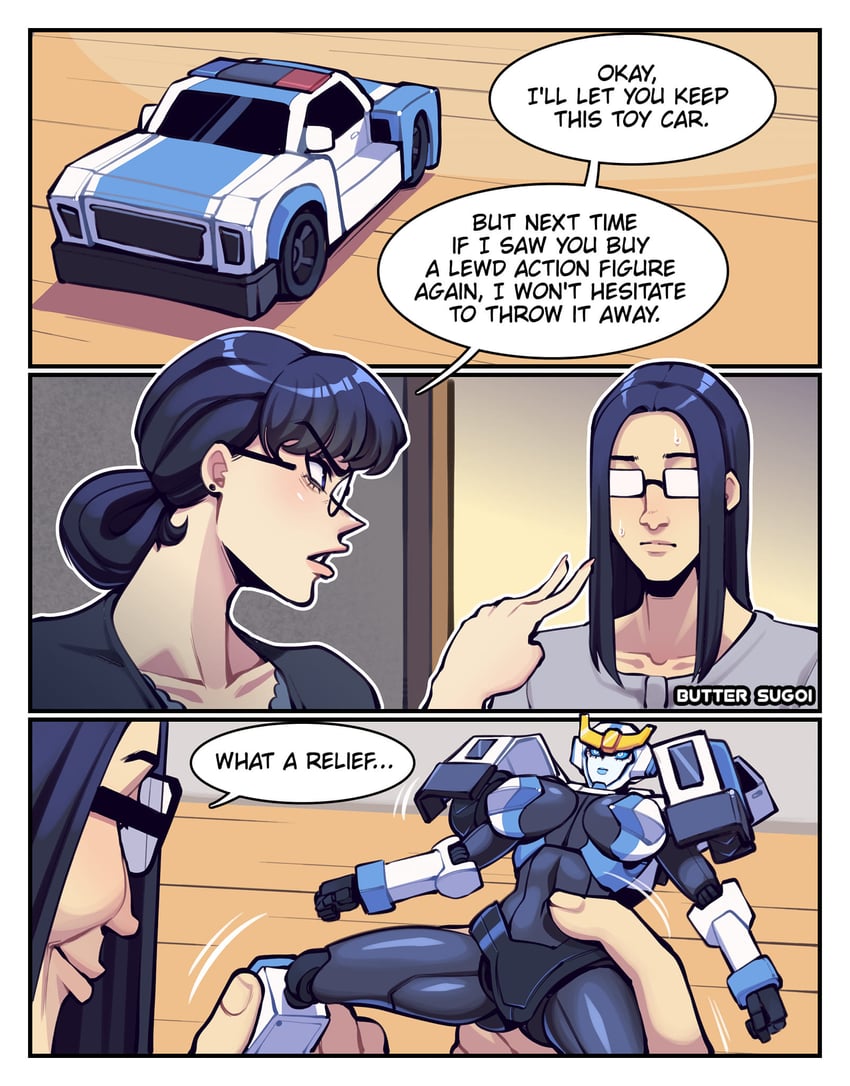 strongarm (original and 2 more) drawn by butter_sugoi