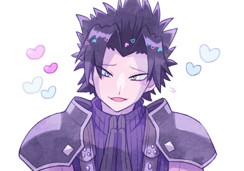 zack fair (final fantasy and 2 more) drawn by minashirazu