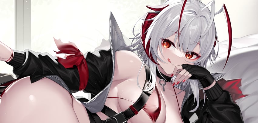 w (arknights) drawn by nanatsuichi