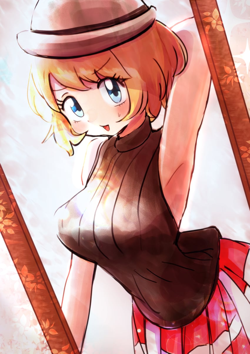 serena (pokemon and 1 more) drawn by kayucha_(xnsushi)