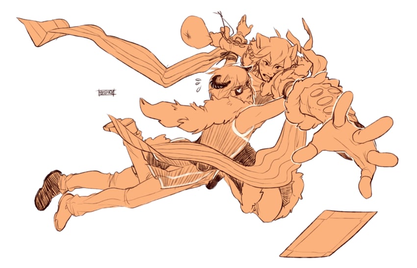 sniper and professor (ragnarok online) drawn by memoryjoule