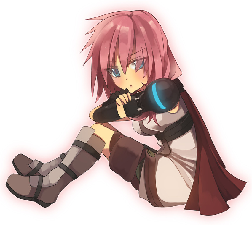 lightning farron (final fantasy and 1 more) drawn by hiyo_kiki