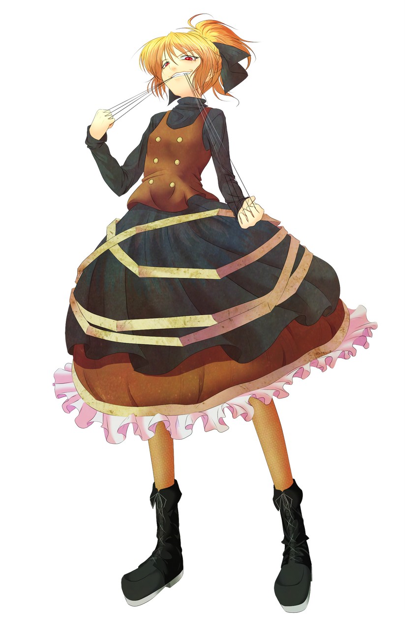 kurodani yamame and walter c. dornez (touhou and 1 more) drawn by so-on