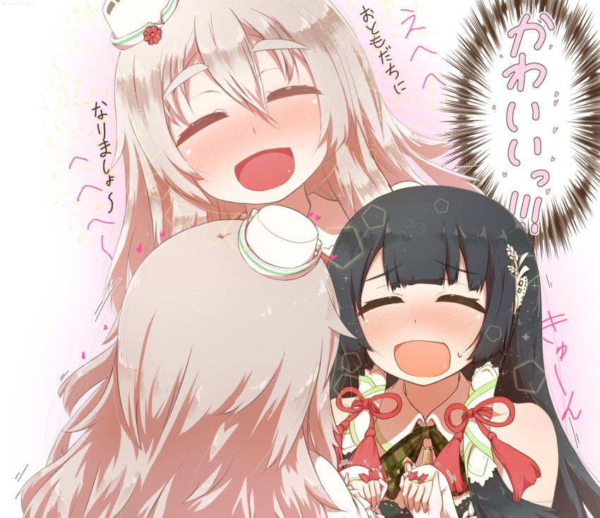 pola and mizuho (kantai collection) drawn by giorgio_claes