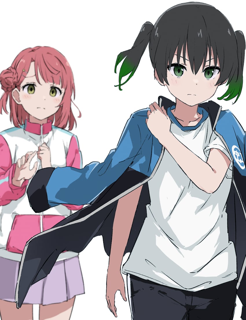 uehara ayumu and takasaki yu (love live! and 1 more) drawn by rauto