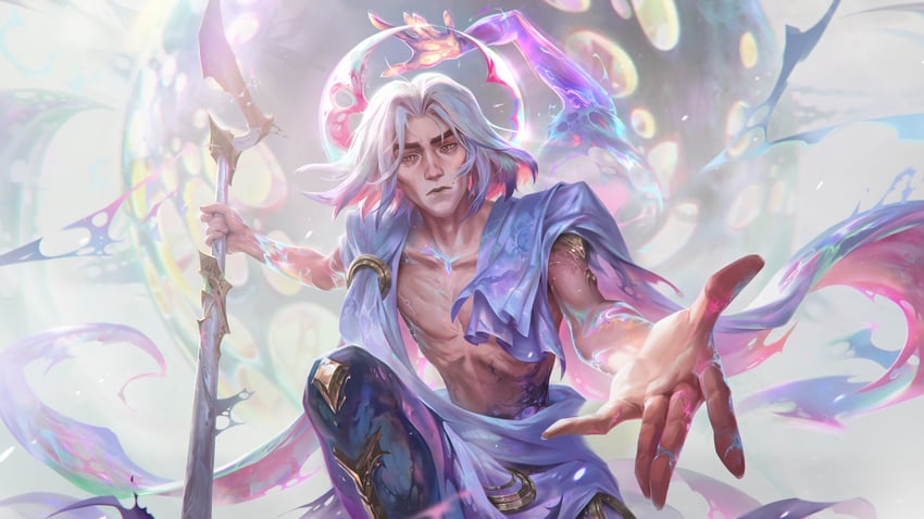 viktor and arcane savior viktor (league of legends and 1 more) drawn by hozure