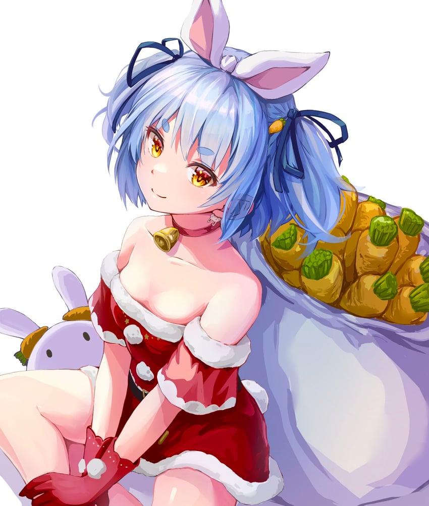 usada pekora and pekomon (hololive) drawn by tmo-cat