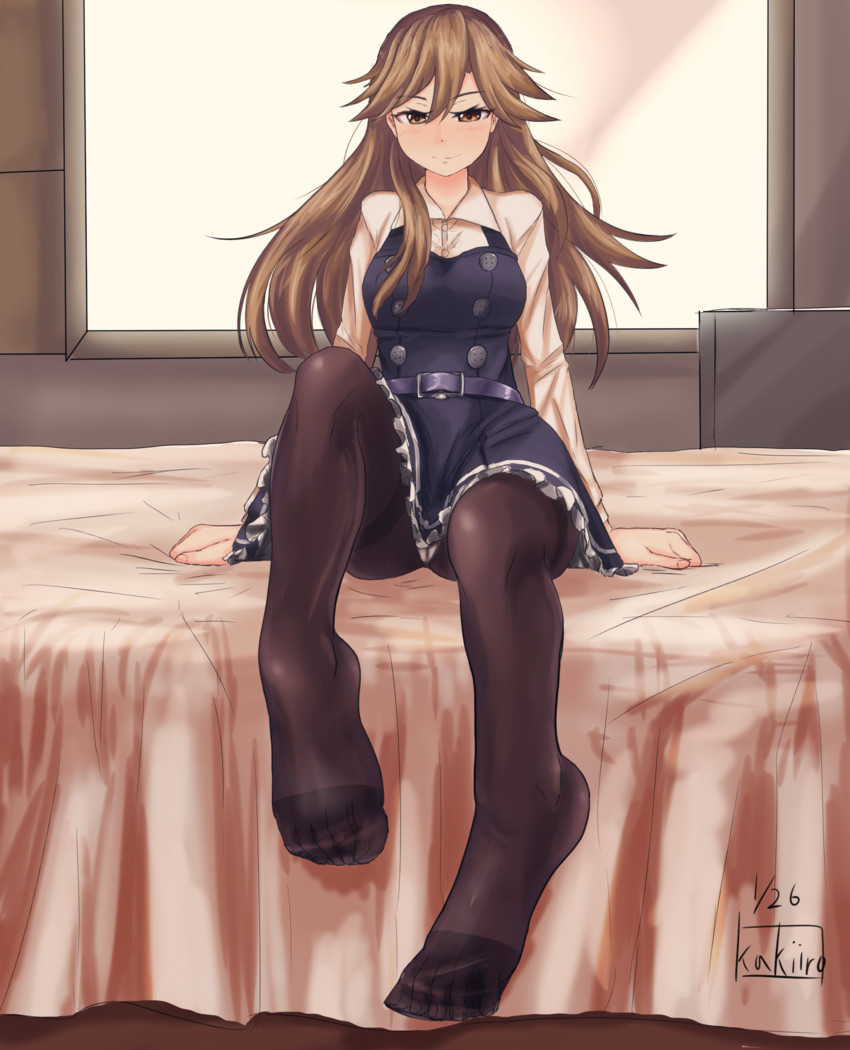 arashio and arashio kai ni (kantai collection) drawn by kakiiro_(takuya)