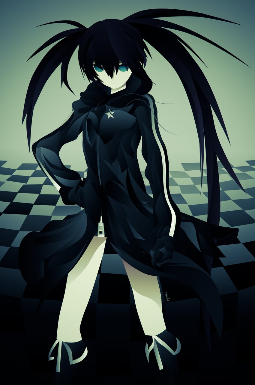 black rock shooter (black rock shooter) drawn by saiki2
