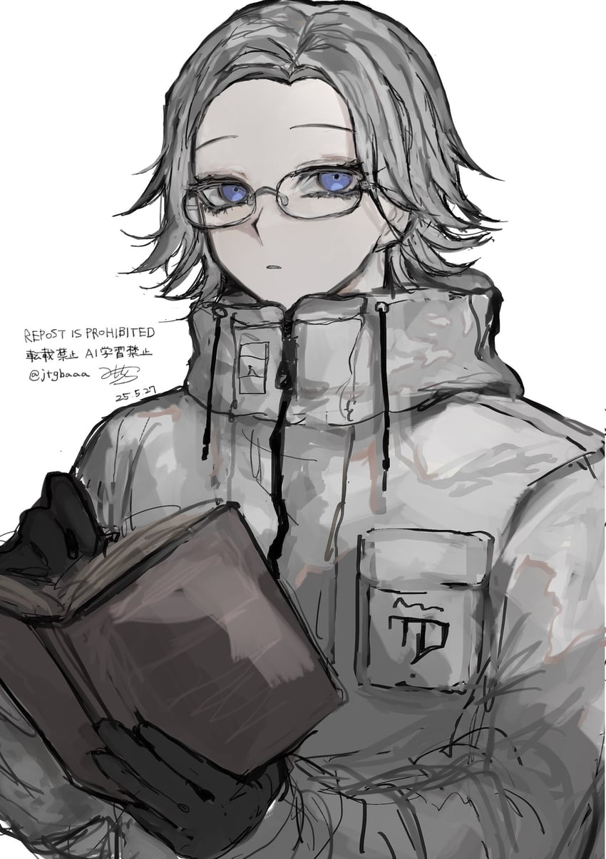 aotsuki eito (the hundred line -last defense academy-) drawn by jtgbaaa