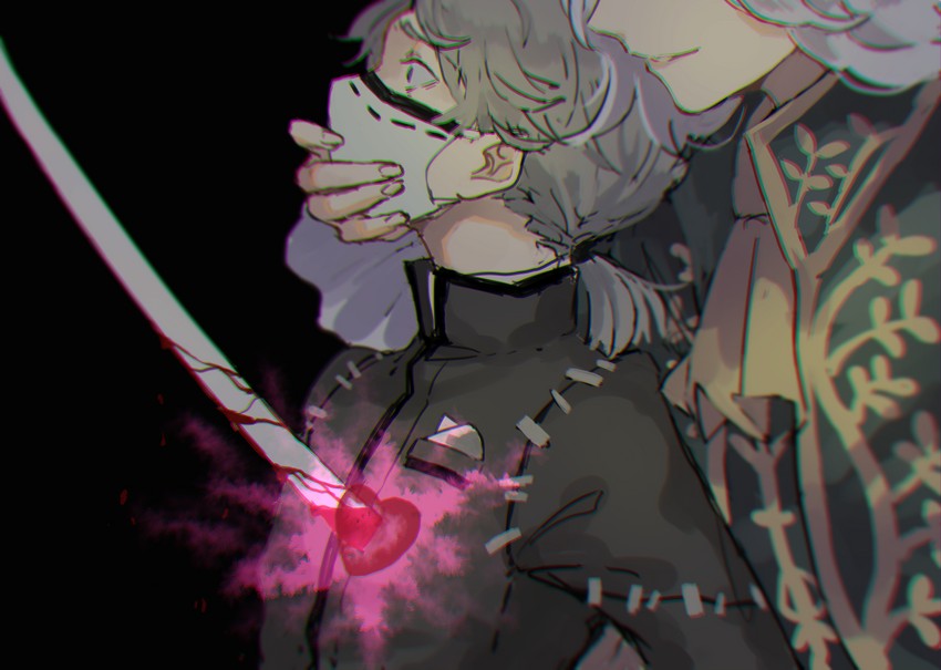 joseph desaulniers and aesop carl (identity v) drawn by gumegume
