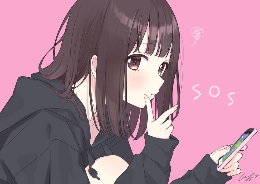 nanase kurumi (original and 2 more) drawn by pomu_(joynet)