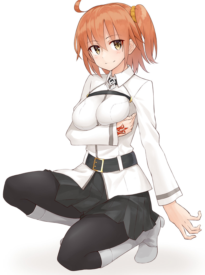 fujimaru ritsuka (fate and 1 more) drawn by shunichi