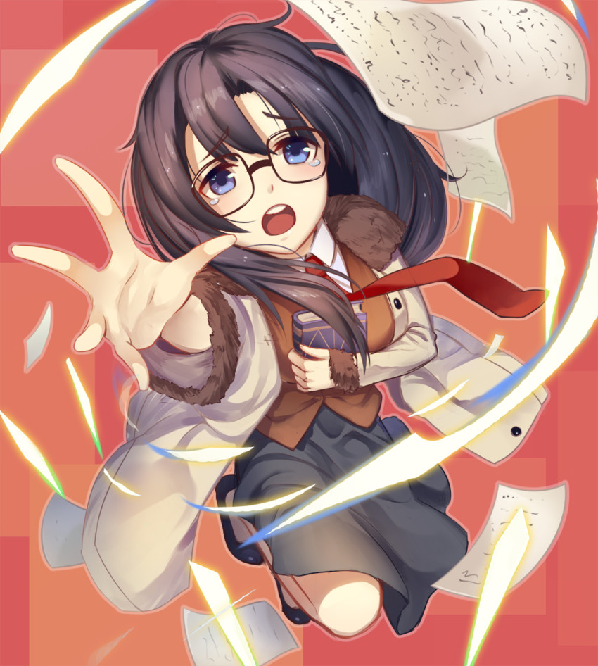 yomiko readman (read or die) drawn by kotoribako