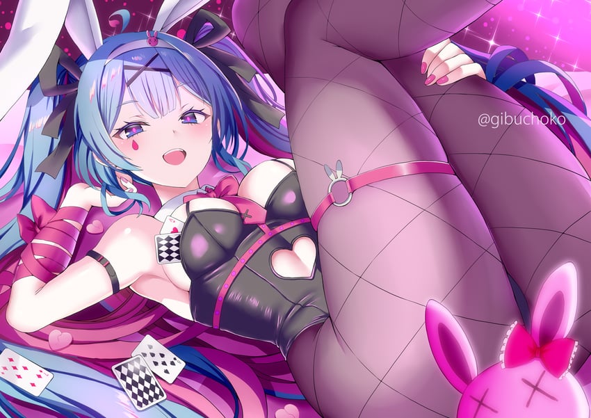 hatsune miku (vocaloid and 1 more) drawn by givuchoko