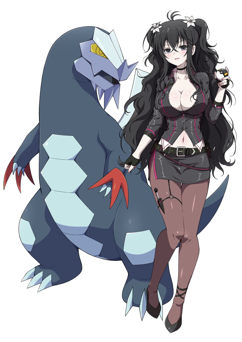 fubuki and baxcalibur (pokemon and 2 more) drawn by eggman_(ni_tamagoex)
