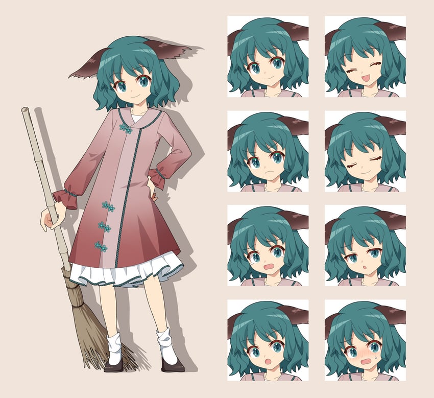 kasodani kyouko (touhou) drawn by 4rion