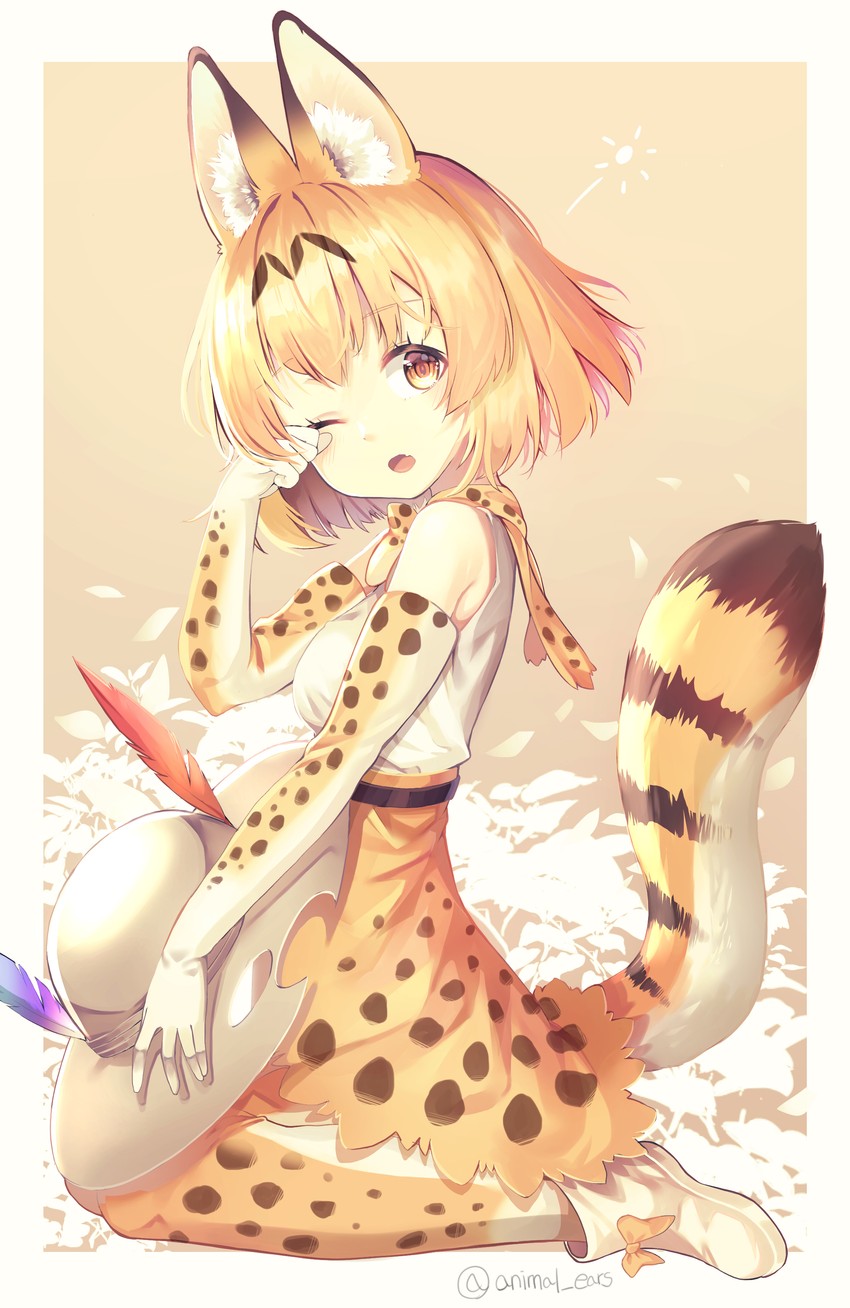 serval (kemono friends) drawn by animal_ears_(norankkori)