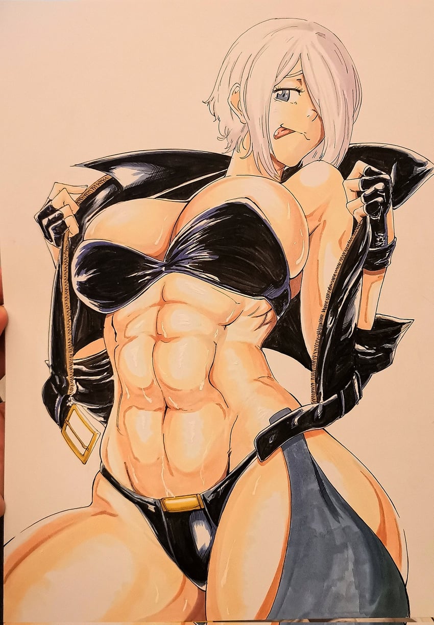 angel (the king of fighters) drawn by octavius_(octavius_dp)