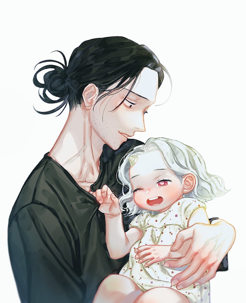 aizawa shota and eri (boku no hero academia) drawn by oru_2ji