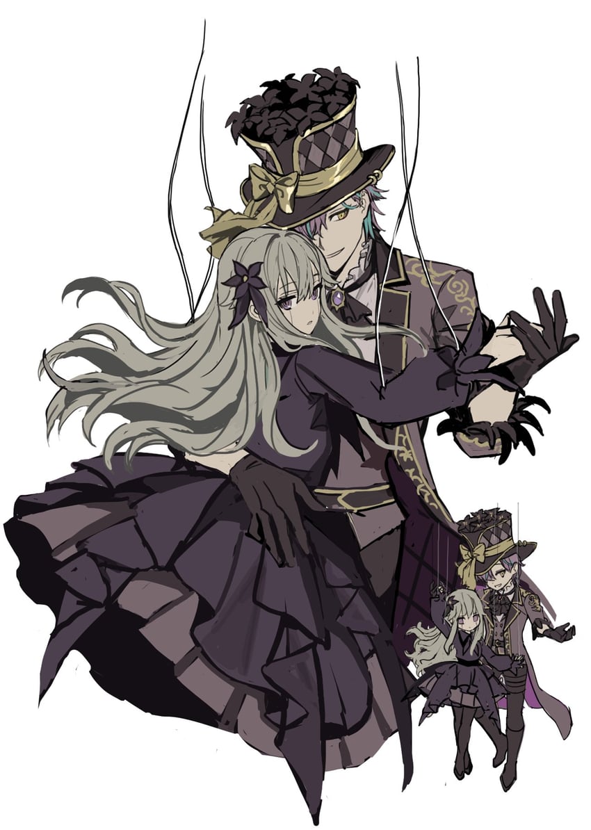asahina mafuyu, kusanagi nene, and kamishiro rui (project sekai) drawn by www_2duck2