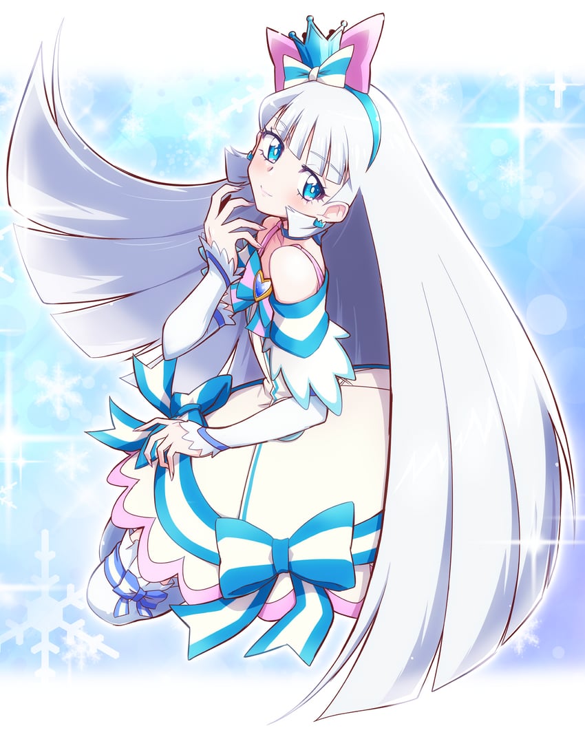 nekoyashiki yuki and cure nyammy (precure and 1 more) drawn by usoco